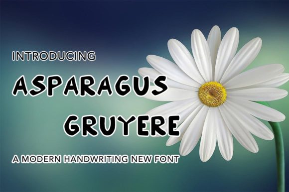 Asparagus Gruyere: A Playful Font for Modern Branding