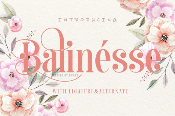 Balinesse: A Display Font That Elevates Editorial Design