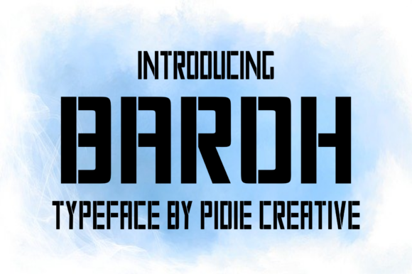Baroh: A Bold Display Font for Editorial Design