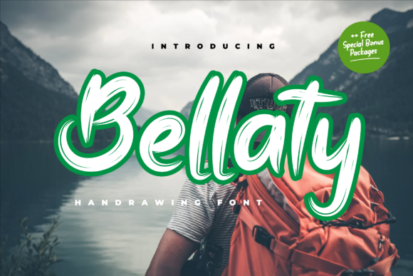 Bellaty: A Stylish Display Font for Bold Campaign Designs