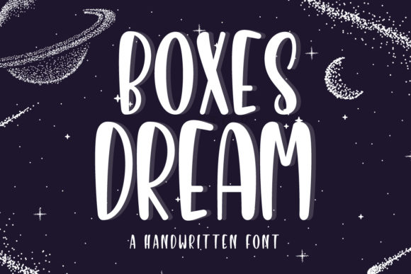 Boxes Dream: A Joyful Display Font for Creative Projects