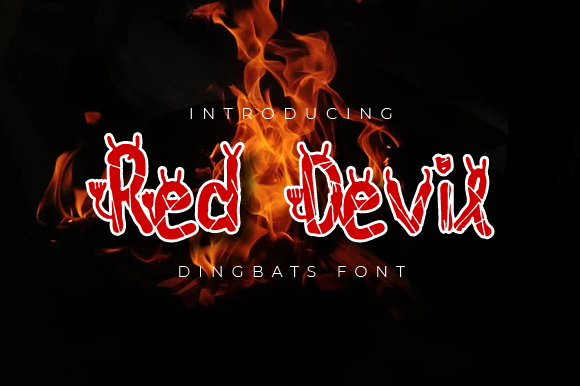 Bringing Halloween Magic to Life with Red Devil Font