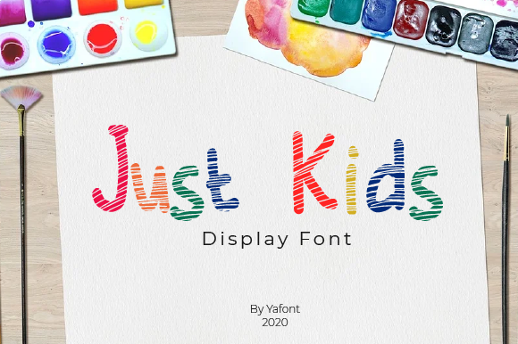 Bringing Joy with the Just Kids Font