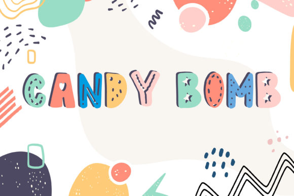 Candy Bomb Font for Web Design Projects