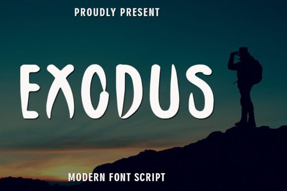 Exodus: The Font That Speaks Volumes in Campaign Design
