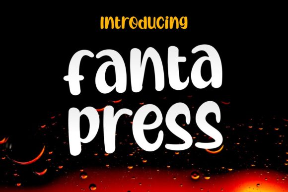 Fanta Press: A Bold Display Font for Creative Branding
