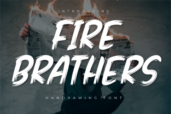Fire Brathers: A Unique Display Font for Web Design
