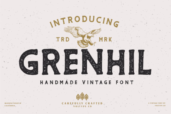 Grenhil Font for Bold Branding Projects