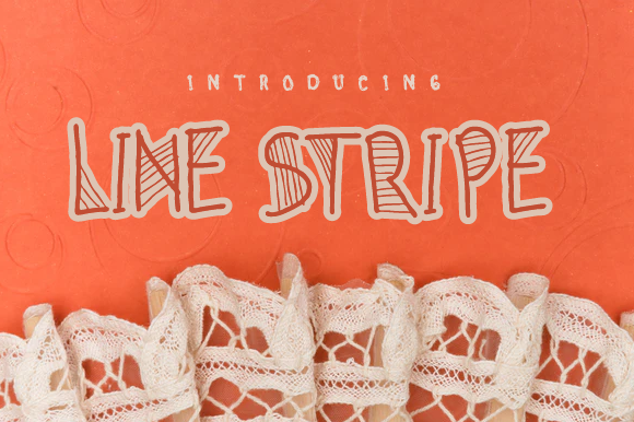 Line Stripe: A Clean Display Font for Modern Web Design