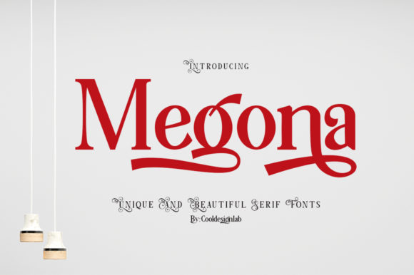 Megona: A Designer’s Journey with an Elegant Display Font