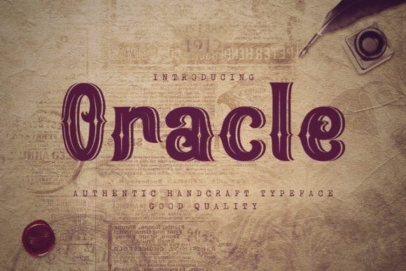 Oracle Font for Branding Projects