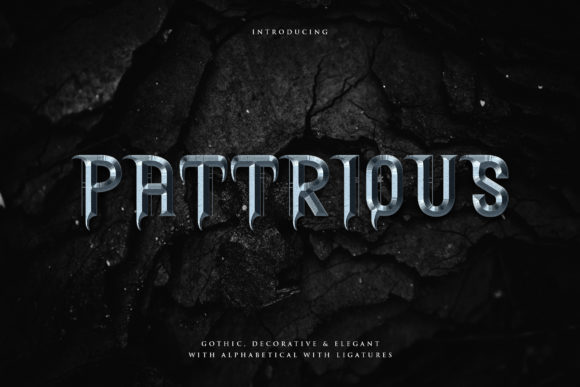 Pattrious Font for Handmade Creations