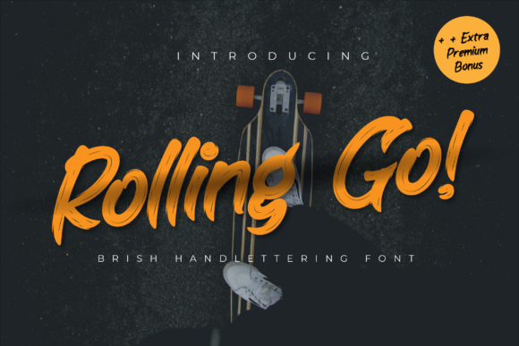 Rolling Go: The Font That Elevates Your Campaign Designs