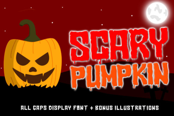 Scary Pumpkin Font for Branding Projects