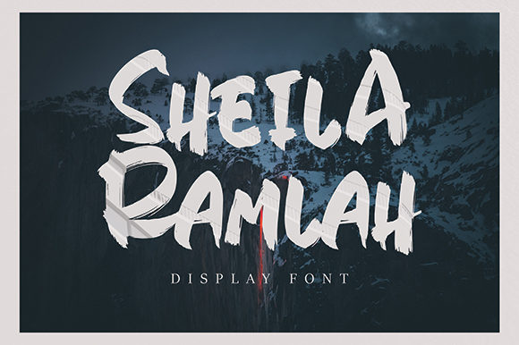 Sheila Ramlah: A Bold Display Font for Eye-Catching Branding
