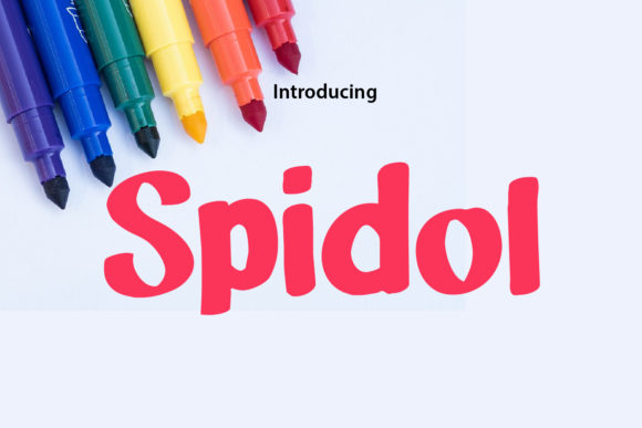 Spidol: A Sweet Font That Elevates Brand Design
