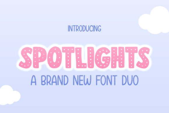 Spotlights Font for Editorial Design and Content Creation