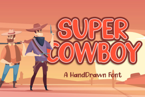 Super Cowboy Font for Bold Branding and Creative Projects