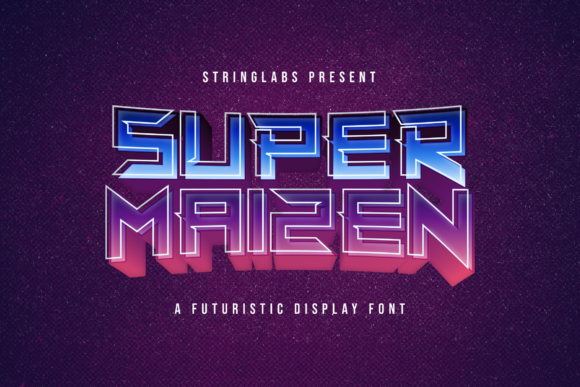 Super Maizen: A Bold Font for Professional Branding