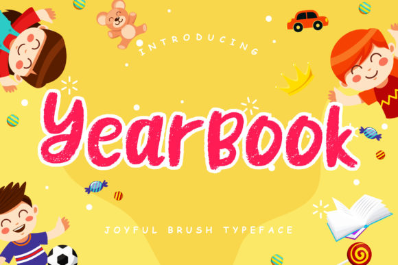 Yearbook Font for Editorial Design and Creative Projects